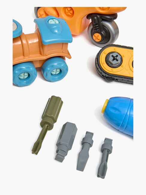 Fippla Lær & Opdag Kasse Transportmiddel med Skruetrækker