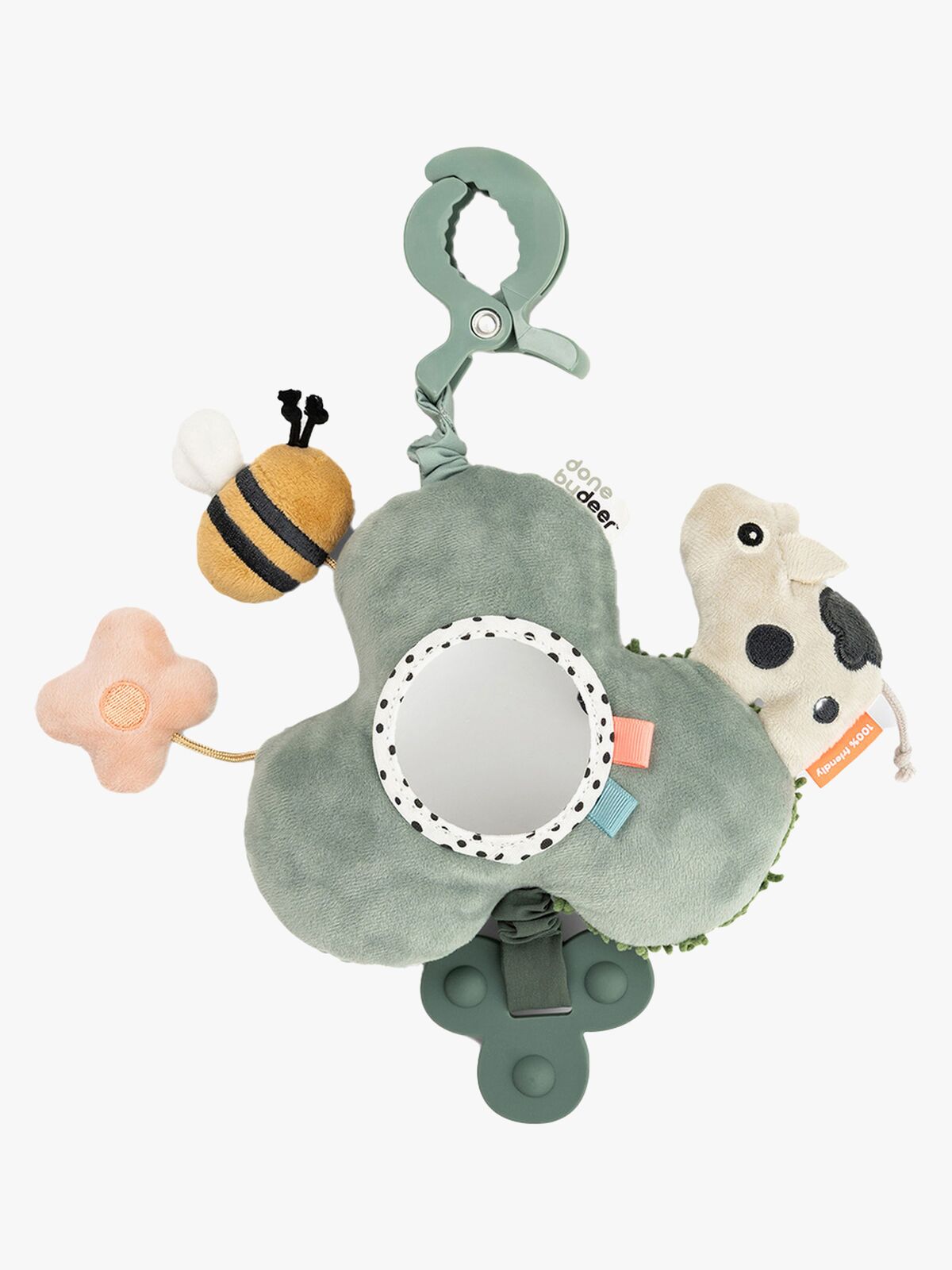 Done By Deer Tiny Farm Aktivitetslegetøj, Grøn