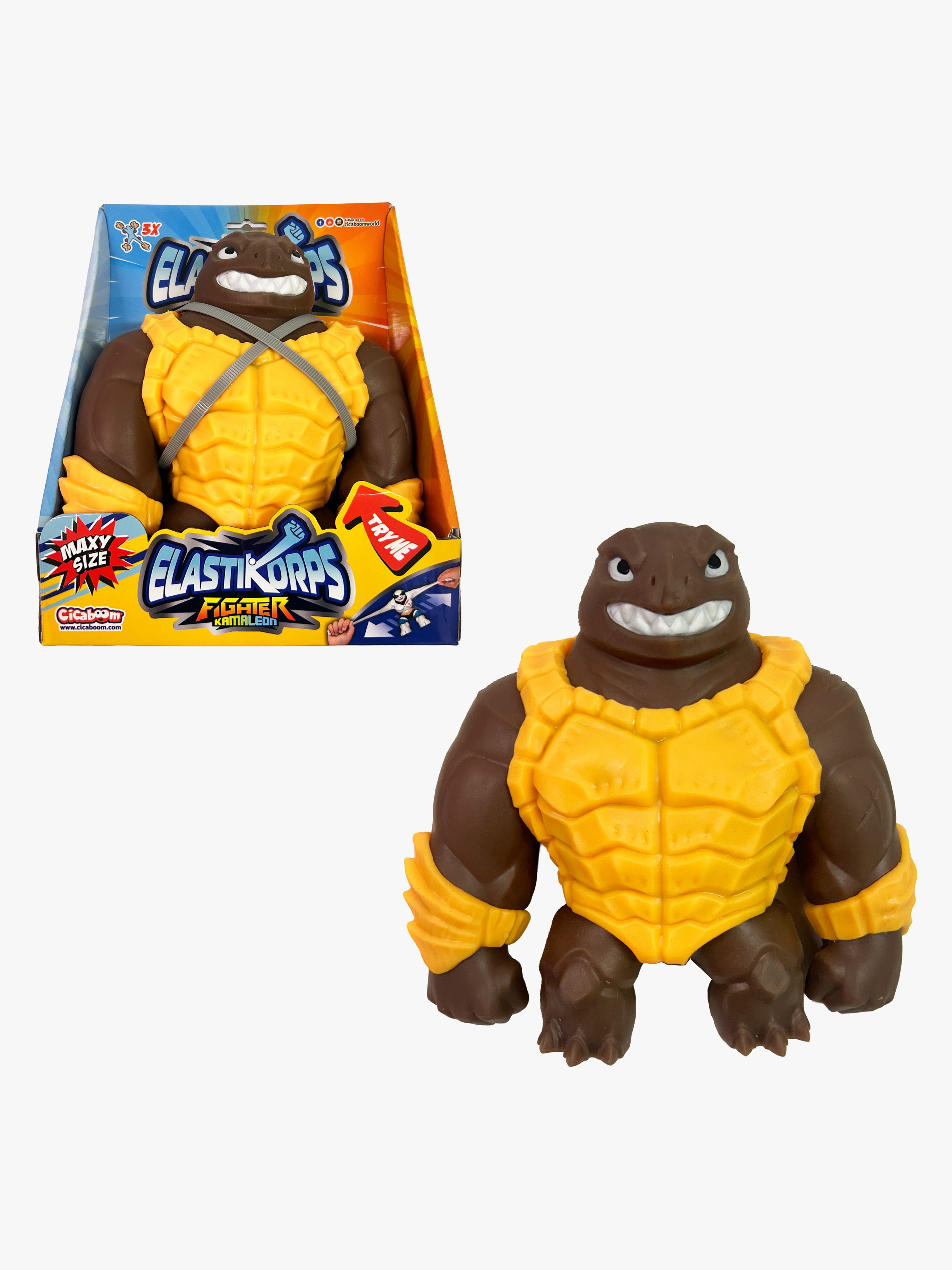 Toyrock Elastikorps Maxy Figur Tuga Kamaleon 23 cm
