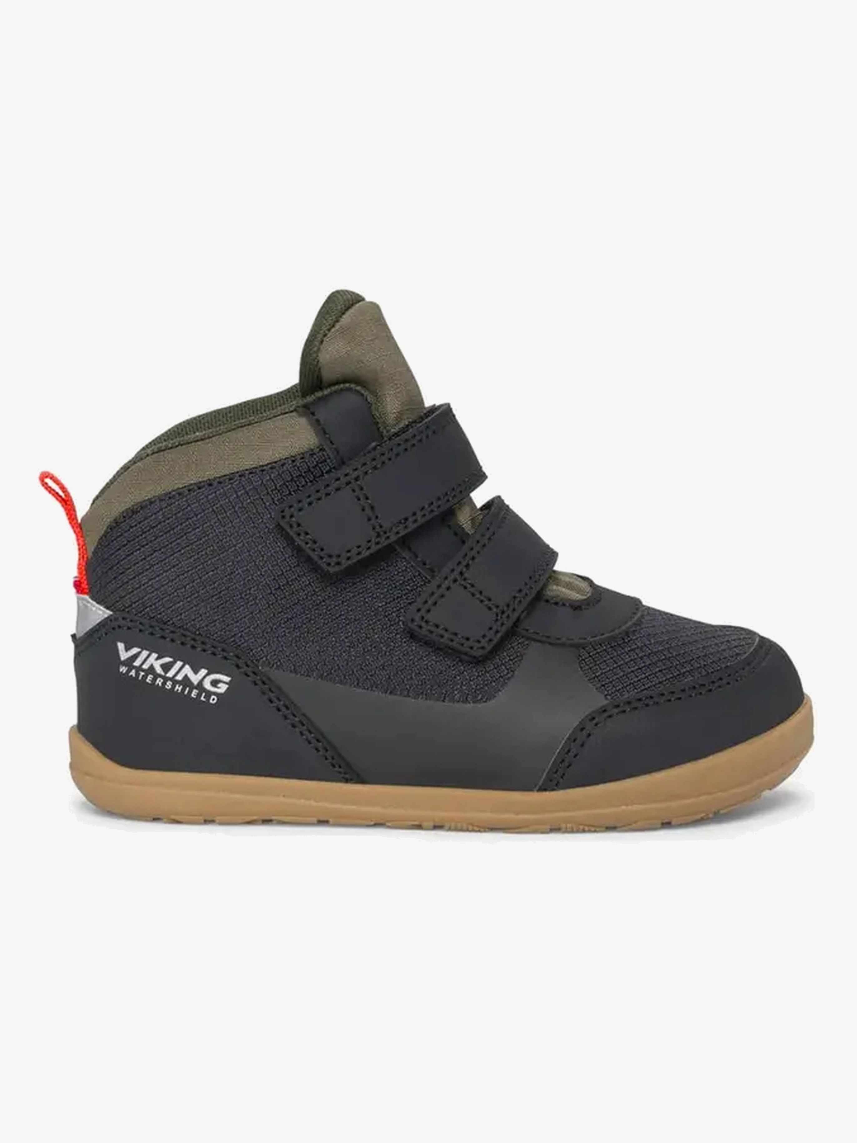 Viking Aspen Barefoot 2V Mid Vandtætte Sneakers, Black, 28