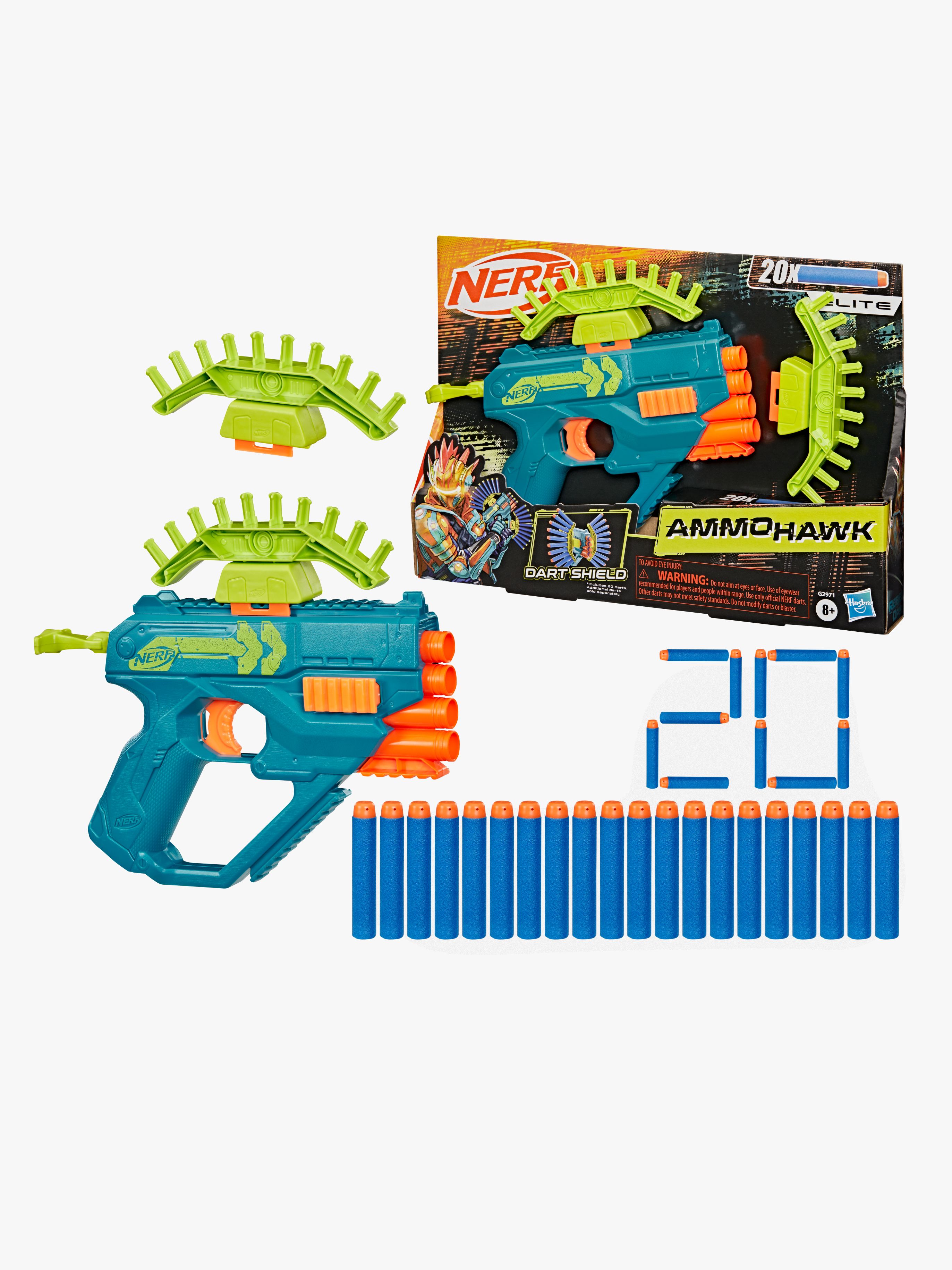 NERF Rebel Ops Blaster Ammohawk