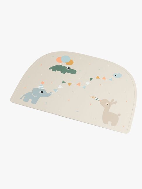 Done By Deer Celebration Dækkeserviet Silikone, Sand