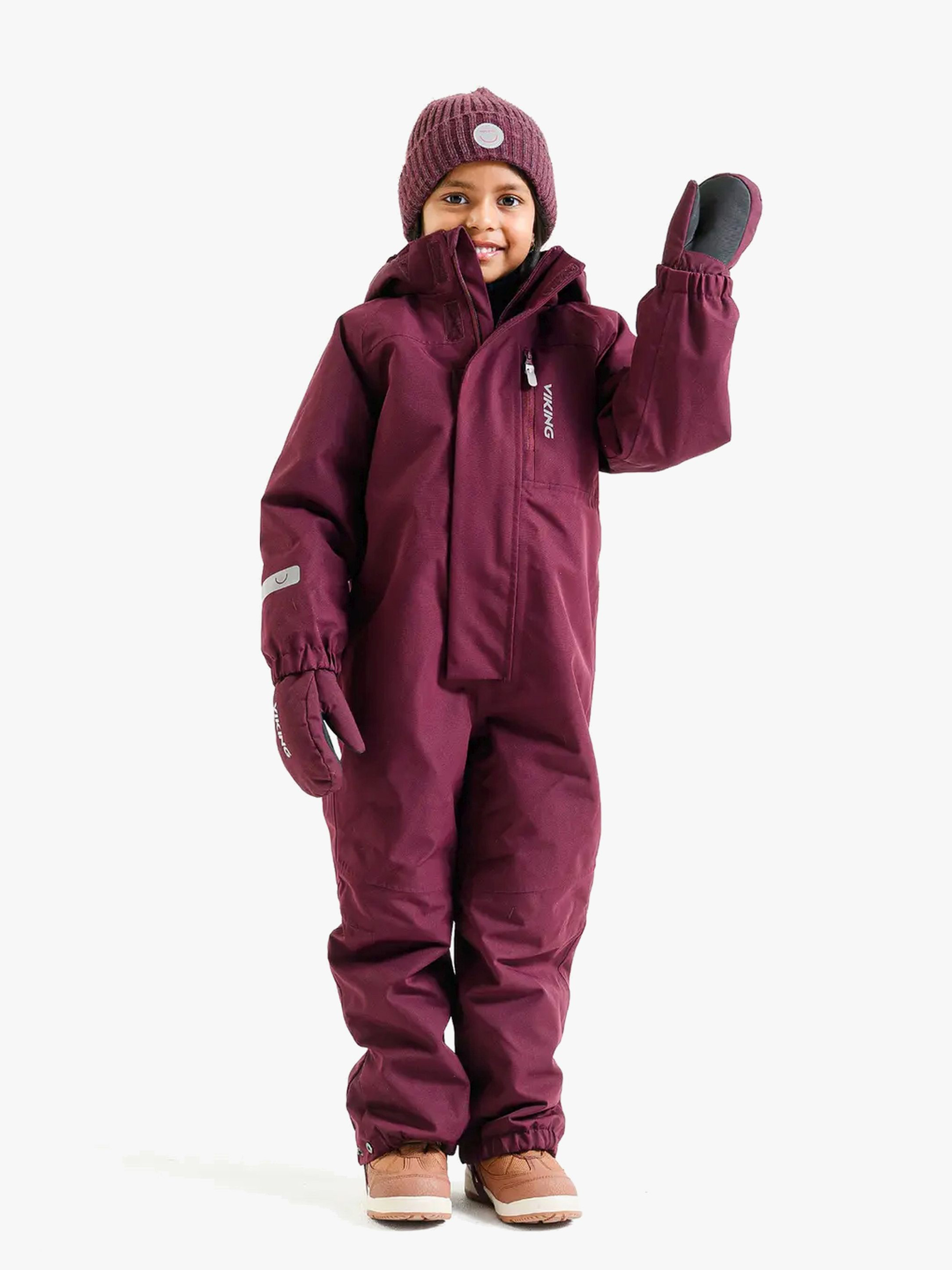 Viking Toasty Flyverdragt, Plum, 122