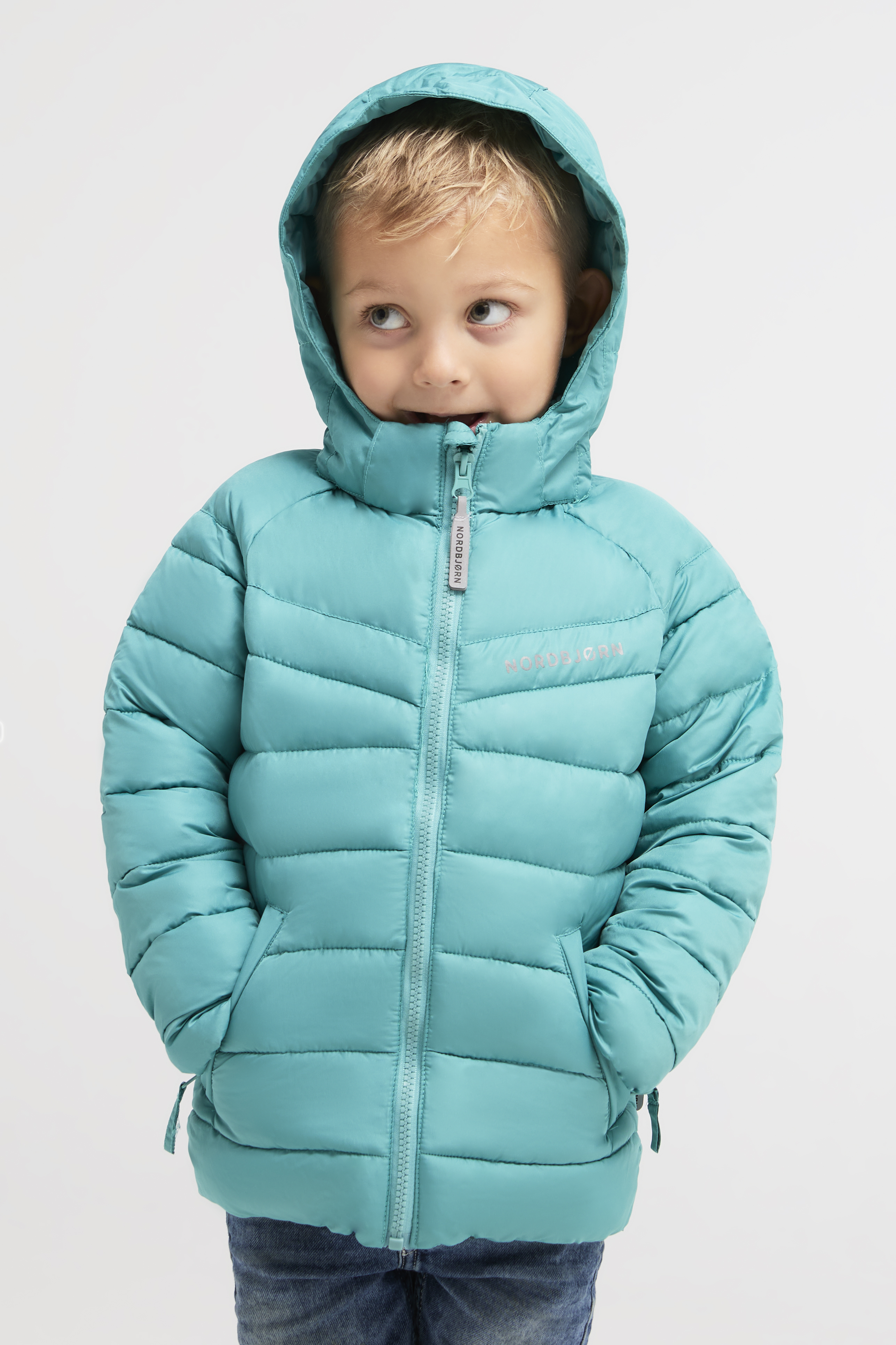 Nordbjørn Cortina Dynejakke, Teal, 110