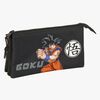 Dragon Ball Penalhus med 3 Rum, Sort