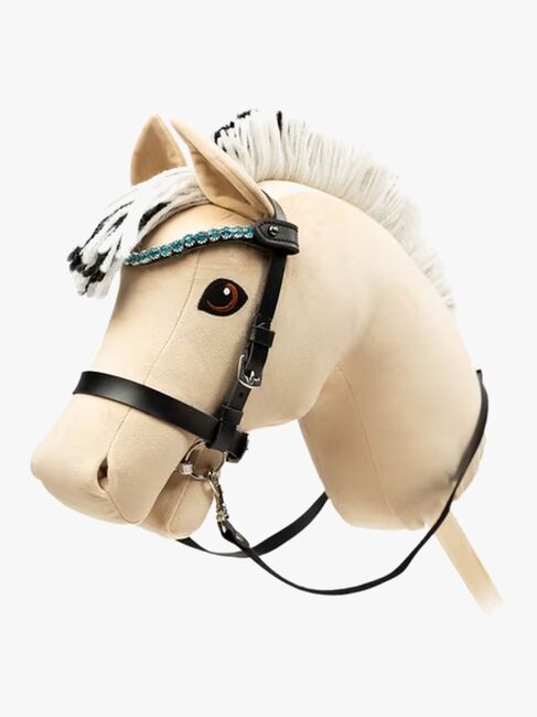 My Hobby Horse Pandebånd med Sten, Sort Blå