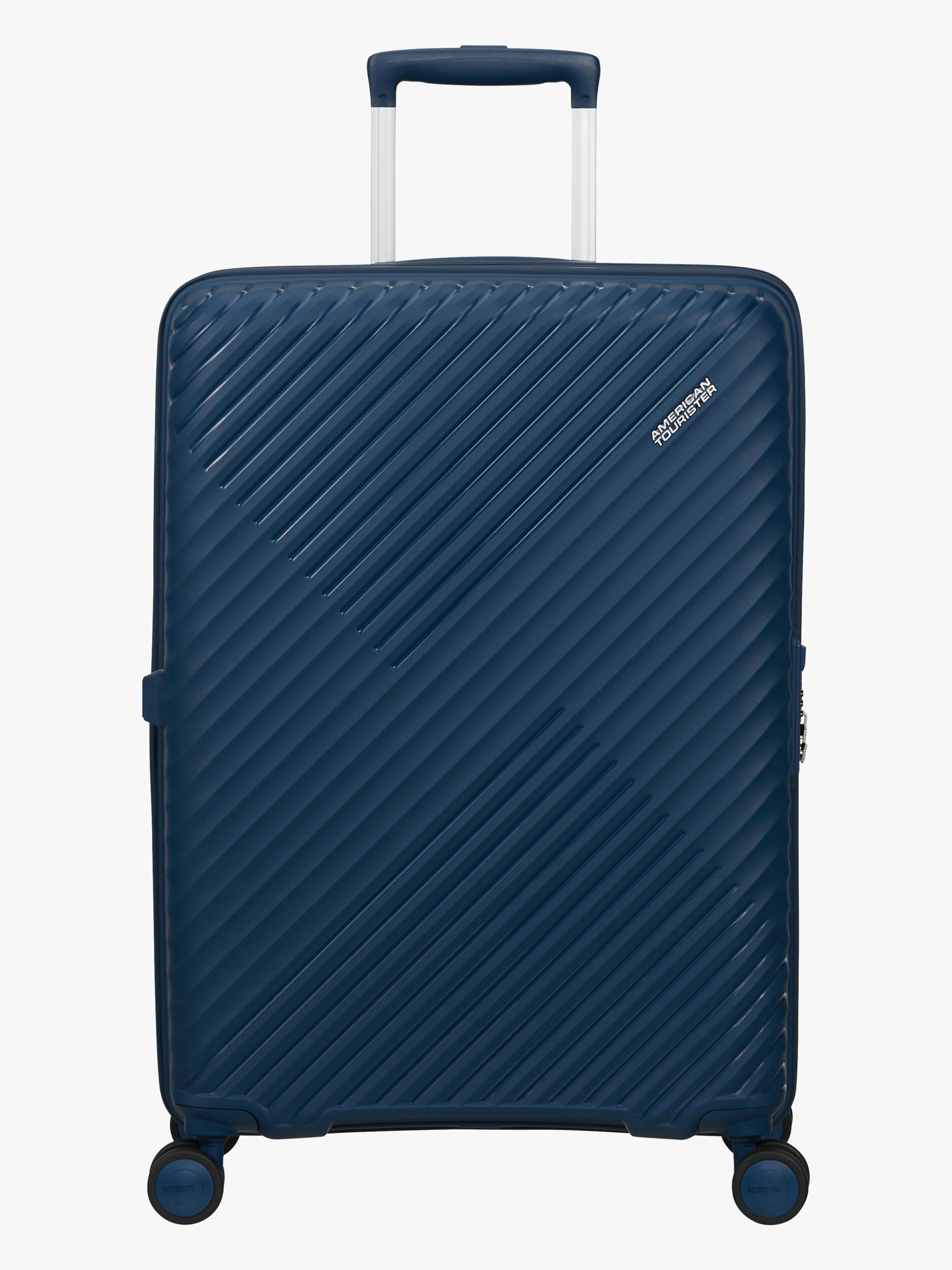 American Tourister Diablast Spinner Kuffert 81-91L, Darkwave Blue