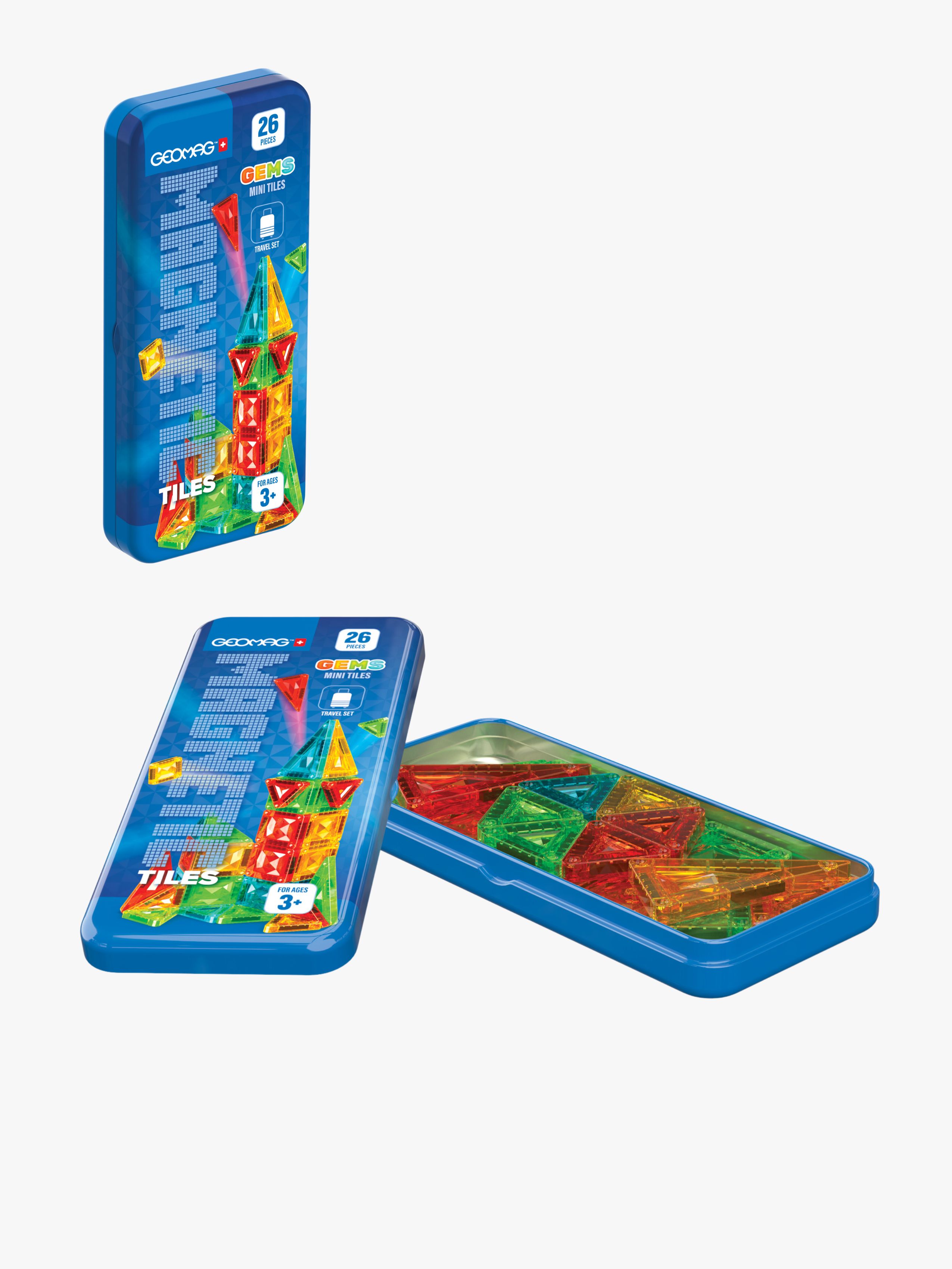 Geomag Mini Gems Magnetic Tiles Byggesæt 26 Dele