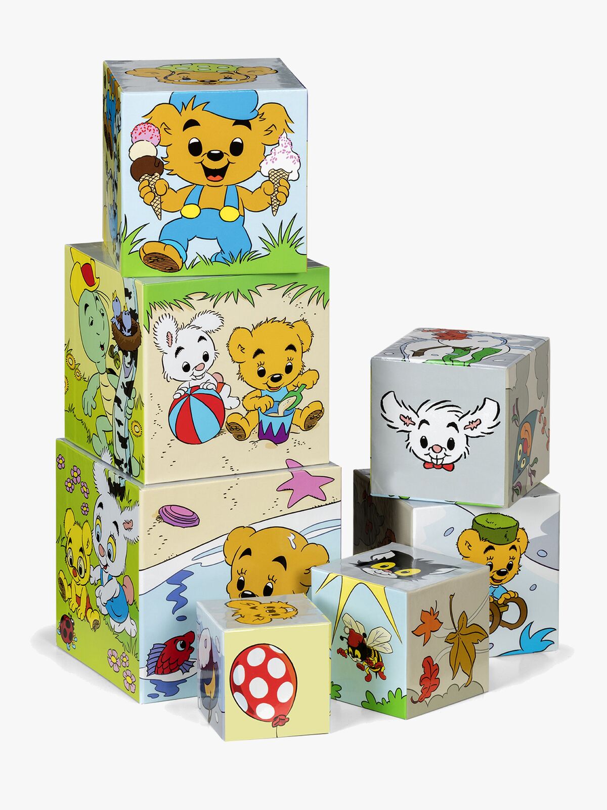 Bamse - Verdens Stærkeste Bjørn Stableklodser Årstiderne