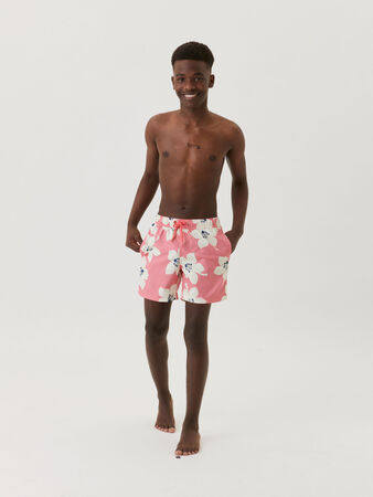 Björn Borg Kenny Badeshorts, Bb Graphic Floral Sunkist Coral