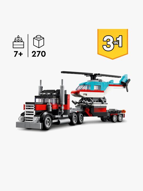 LEGO Creator 31146 Blokvogn med helikopter