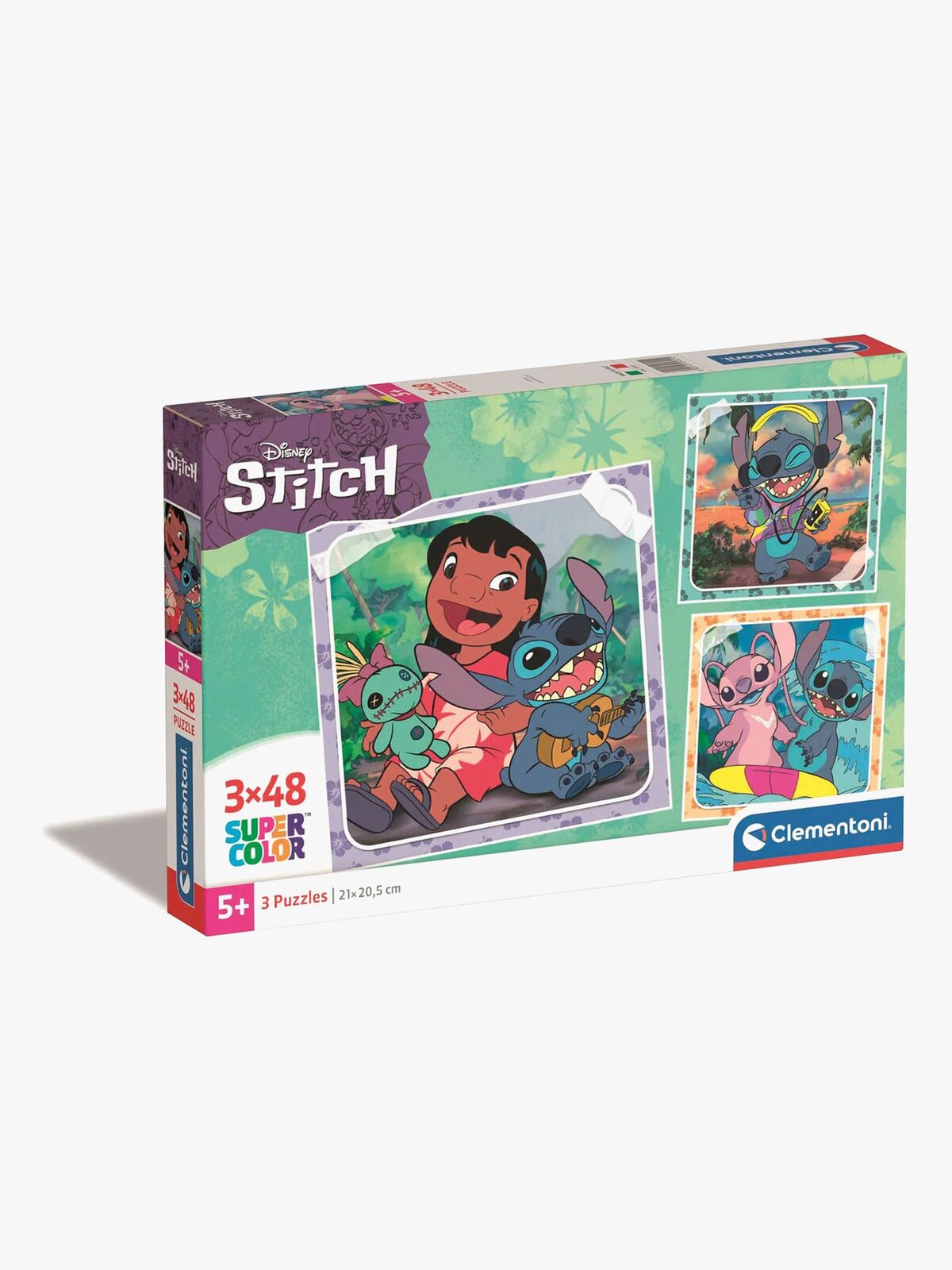 Disney Lilo & Stitch Puslespil 3x48