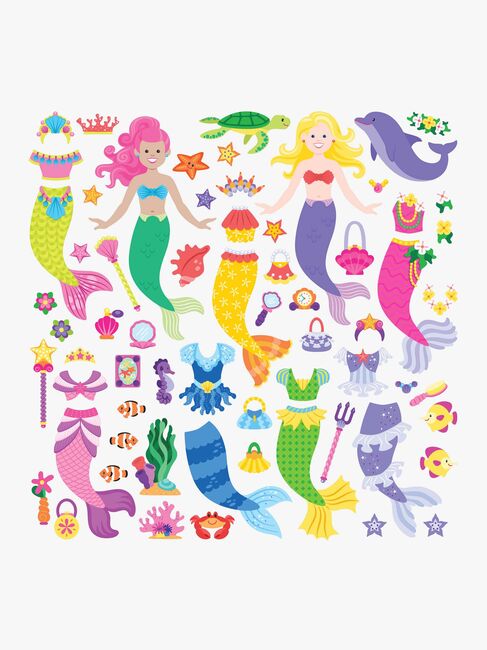 Melissa & Doug Klistermærkebog Havfruer 65 Stk.