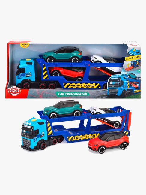 Dickie Toys Volvo Biltransport med 3 Biler