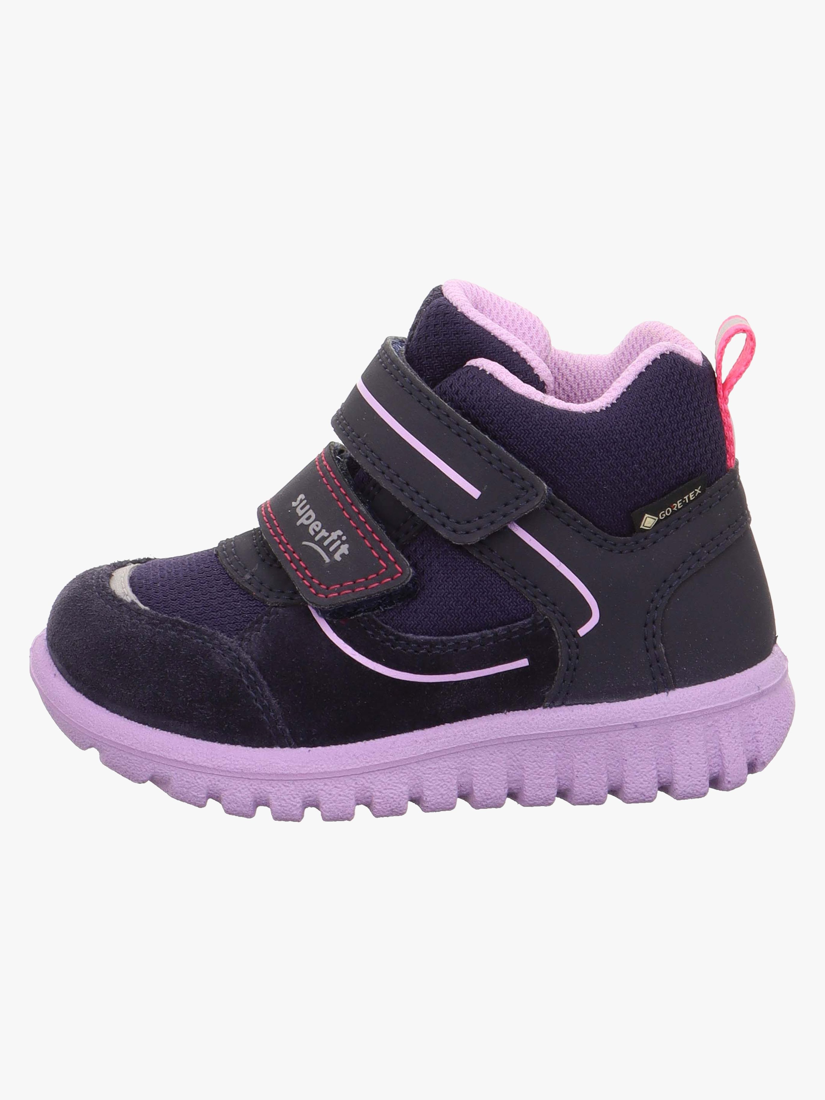 Superfit Sport7 Mini GTX Vandtætte Mid Sneakers, Blå/Lilla, 21