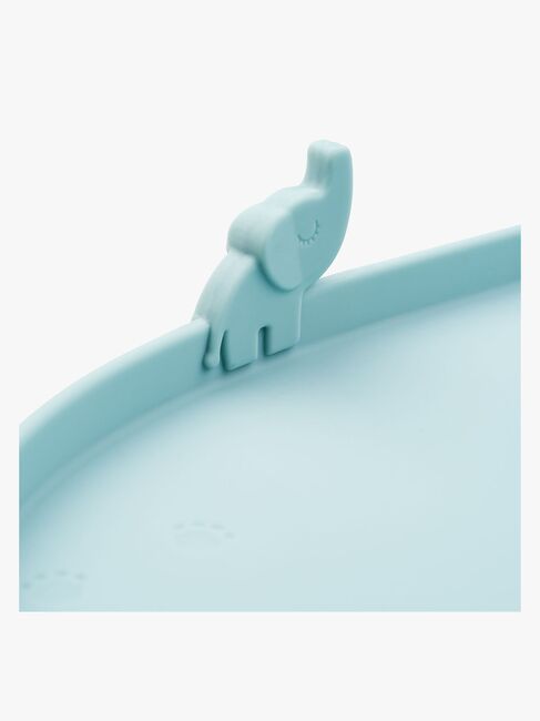 Done By Deer Elphee Dækkeserviet med Kant Silikone, Blue