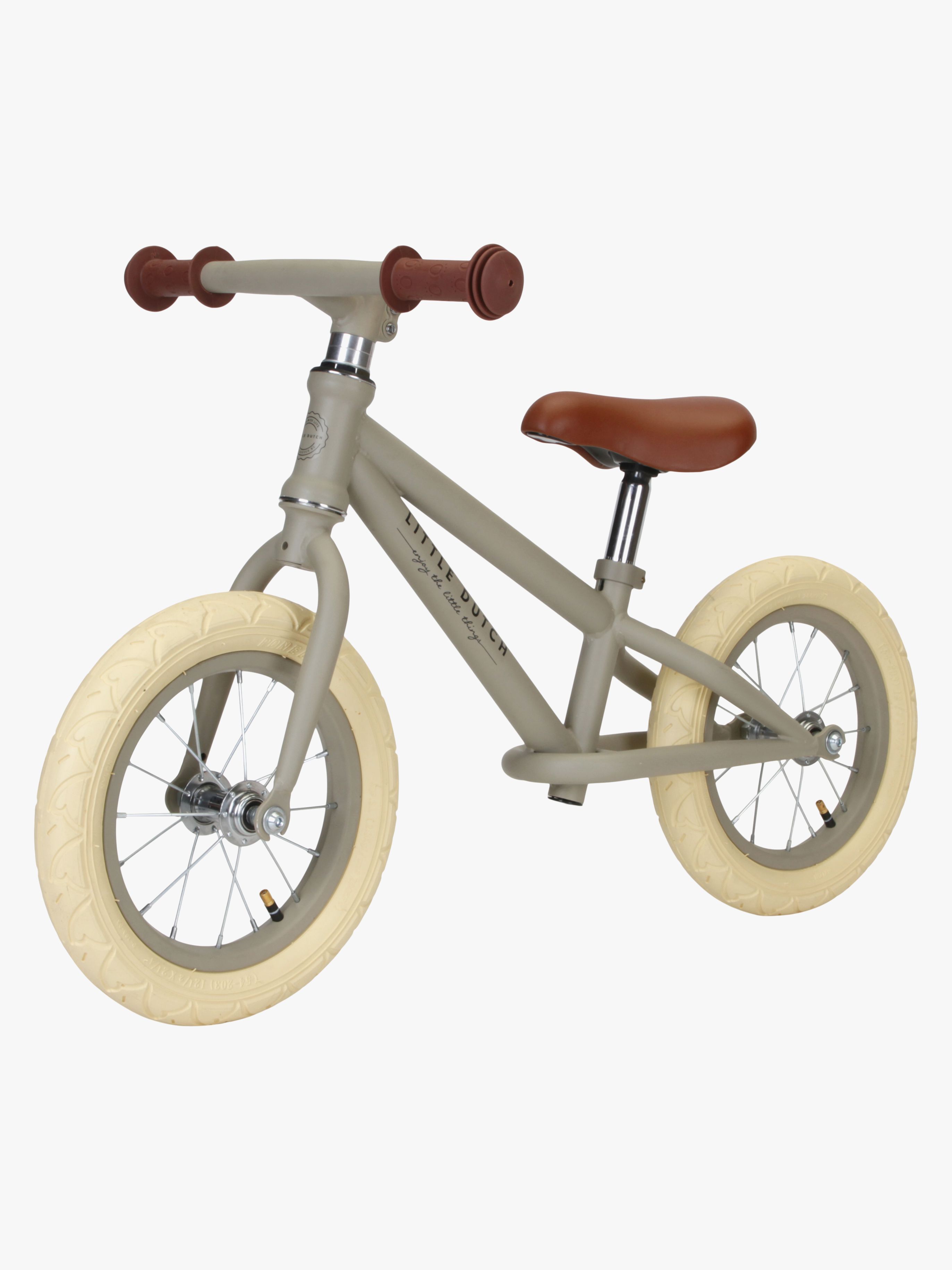Little Dutch Løbecykel Mat 12 Tommer, Oliven