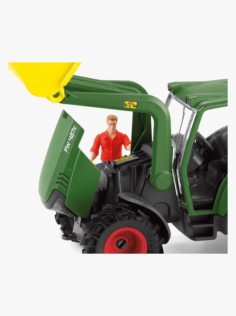 Schleich 42608 Farm World Traktor med Anhænger
