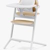 Cybex Lemo 3-in-1 Højstol inkl. Babysæt og Bakke, Sand White