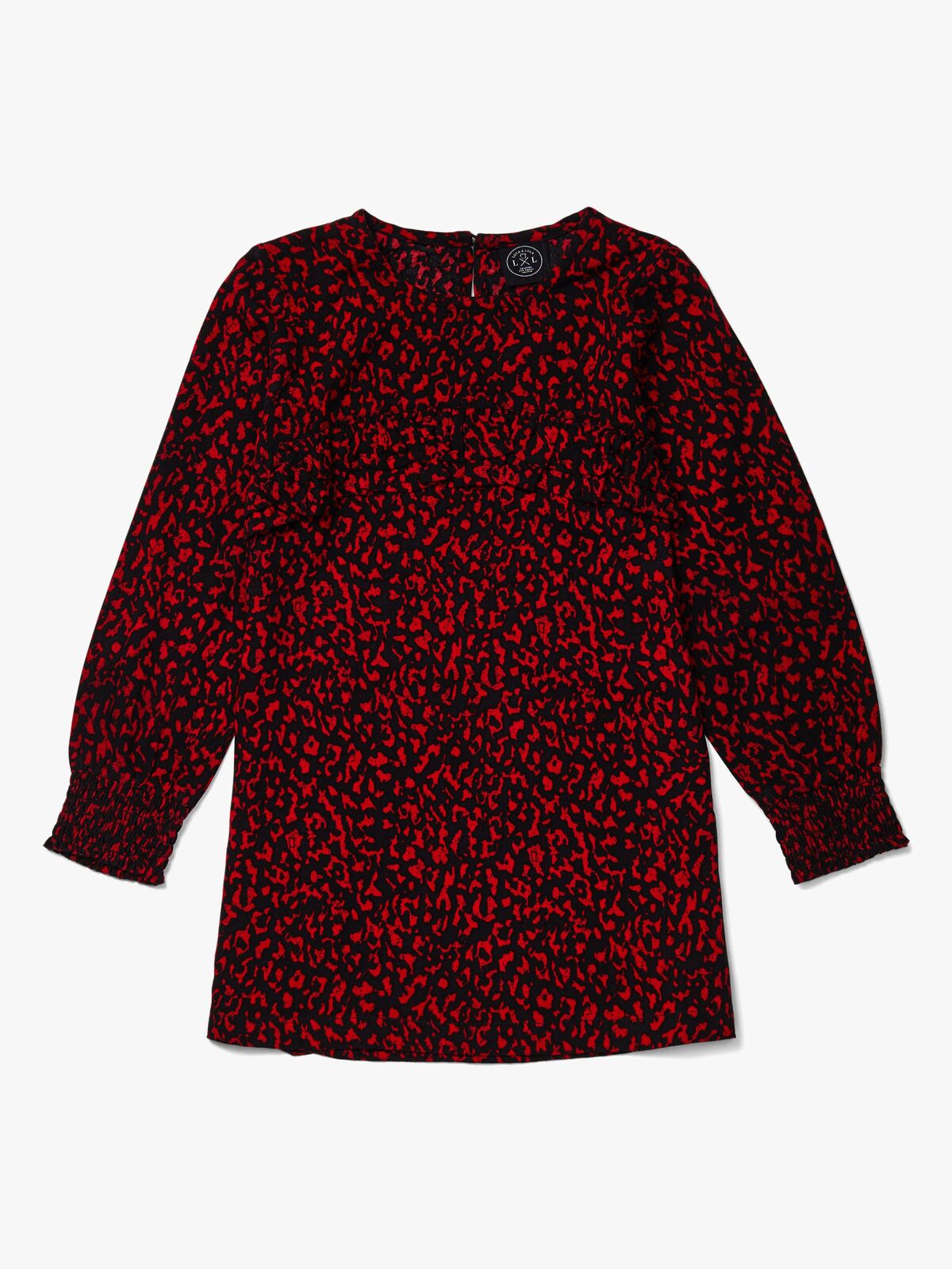 Luca & Lola Vita Kjole, Red Leopard