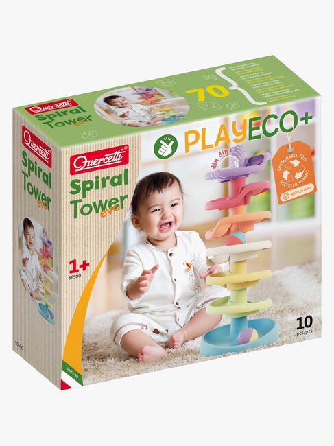 Quercetti Play Eco+ Aktivitetslegetøj Spiraltårn