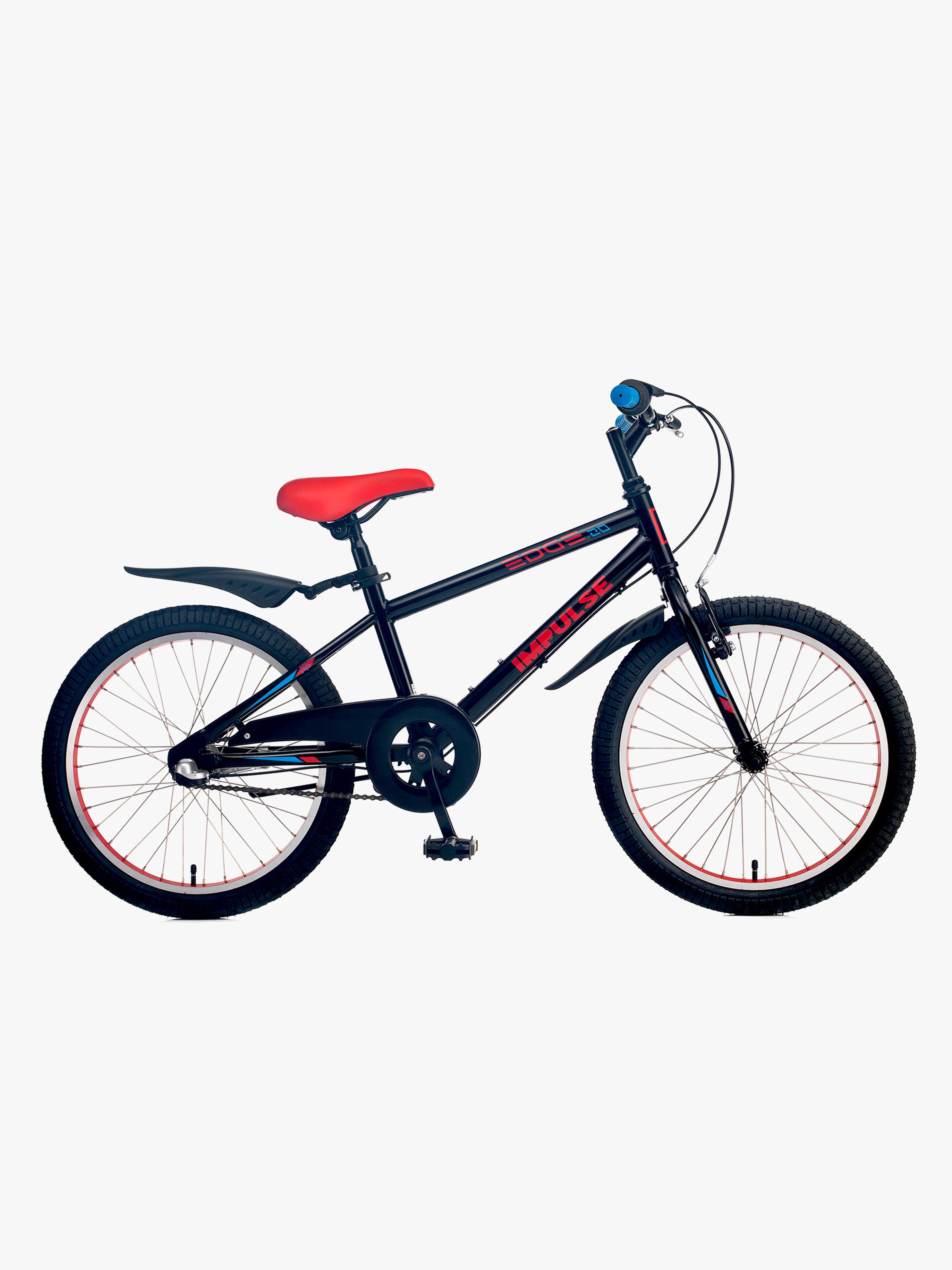 Impulse Edge Børnecykel 20 tommer, Sort