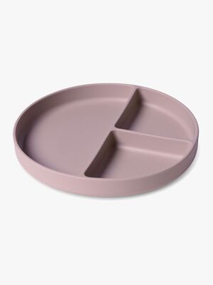 nuuroo Mingo Opdelt Tallerken Silikone, Woodrose