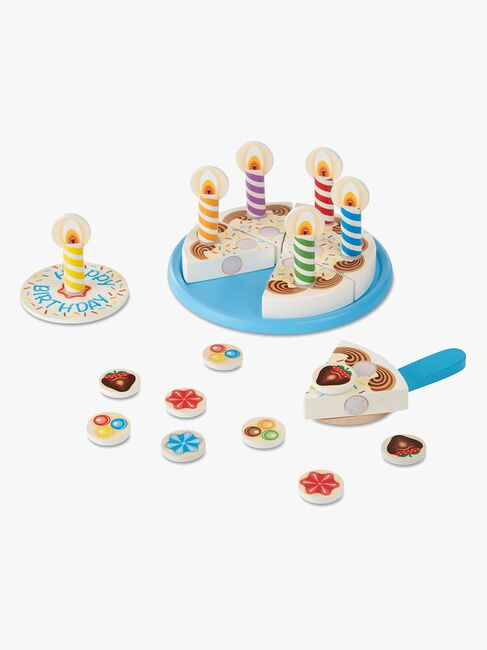Melissa & Doug Legetøjskage Træ 34 Dele