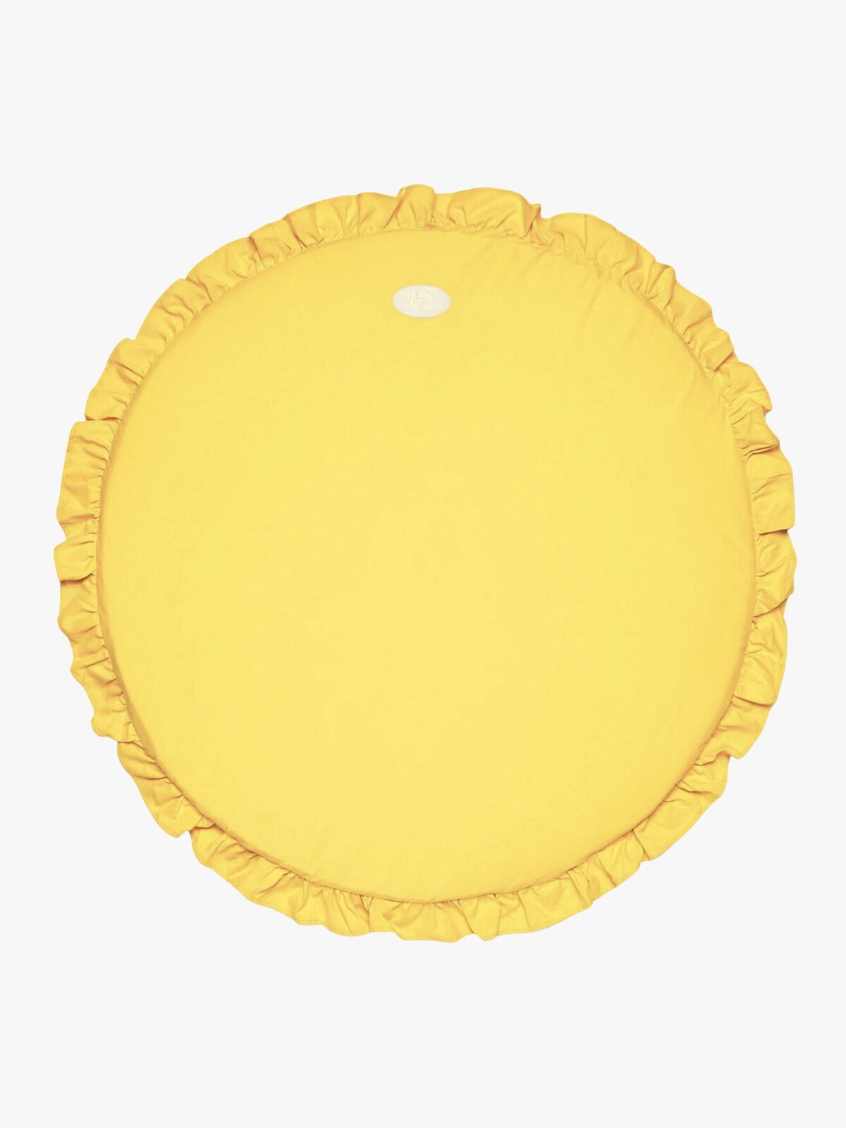 Petite Chérie Legetæppe Flæser Ø80, Lemon