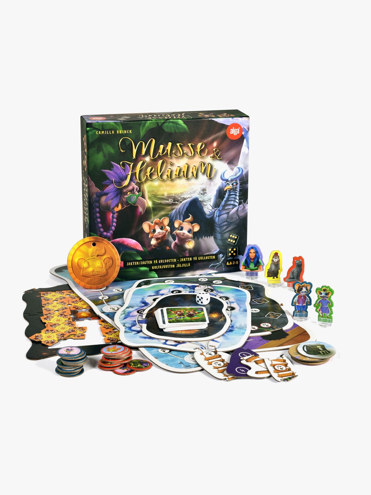 Alga Musse & Helium Jagten På Guldosten Spil