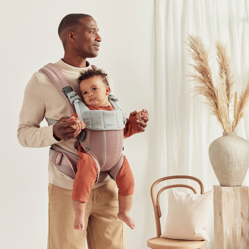 BabyBjörn Harmony Bæresele 3D Mesh, Lyserød