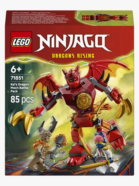 LEGO Ninjago 71851 Kais drage-mech – kamppakke