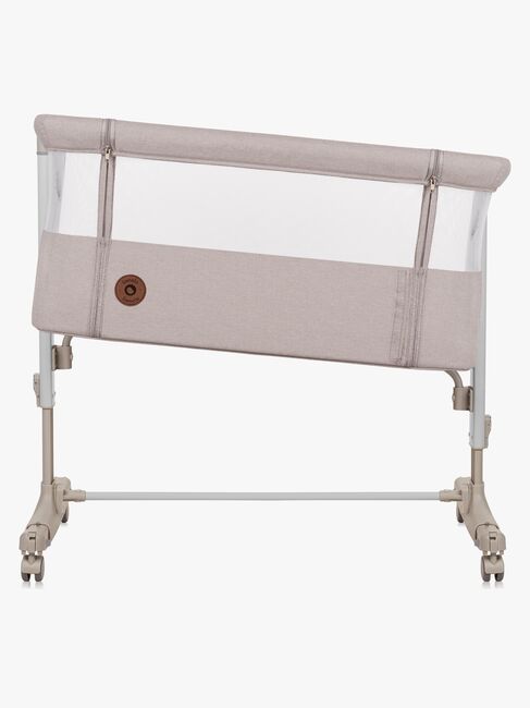 Lionelo Aurora Bedside Crib 3-i-1, Beige Cappucino