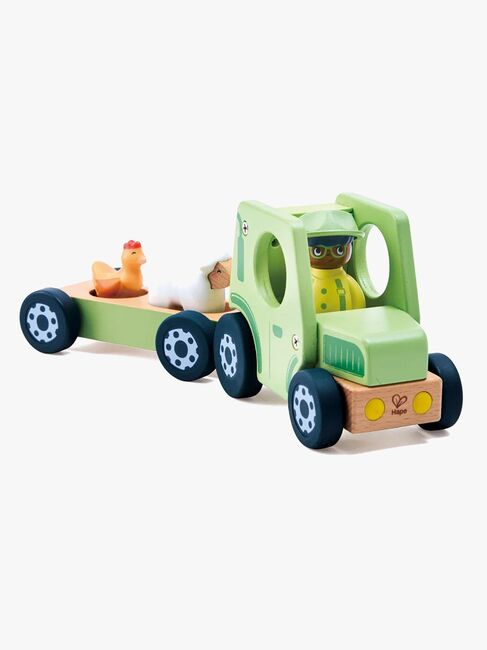 Hape Eventyrbog med Legesæt The Rumbling Tractor