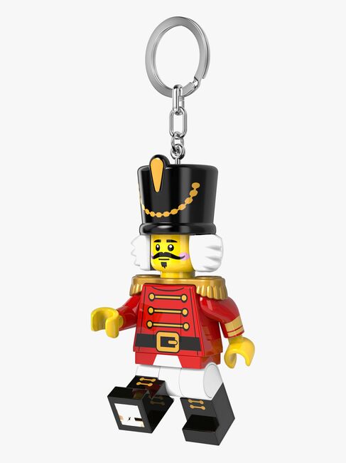 LEGO® Minifigure™ Nøddeknækker Nøglering med LED-lys