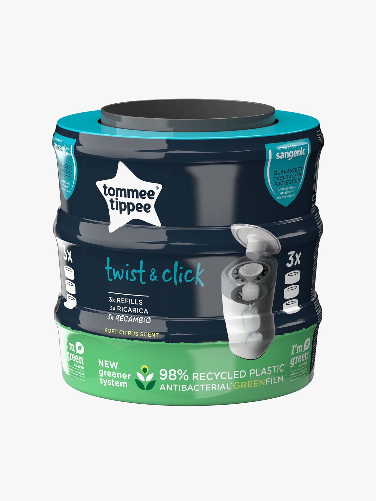 Tommee Tippee Twist Refill 3-pak
