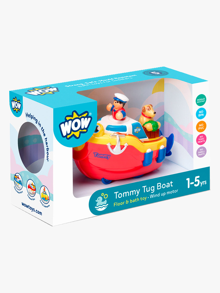 WOW Toys Bugserbåd Tommy Tug Boat