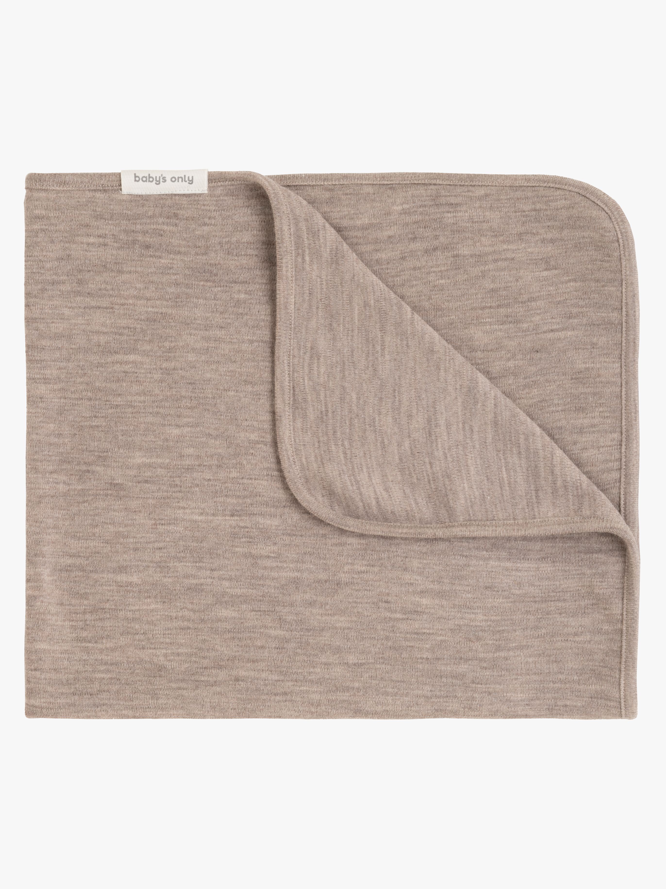 Baby's Only Baby Crib Tæppe Merinould TOG 0.5, Fine Sand