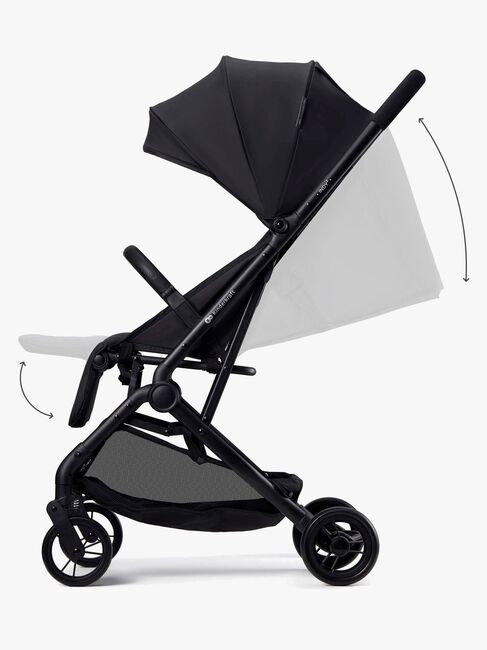 Kinderkraft INDY 3 Klapvogn, Coal Black