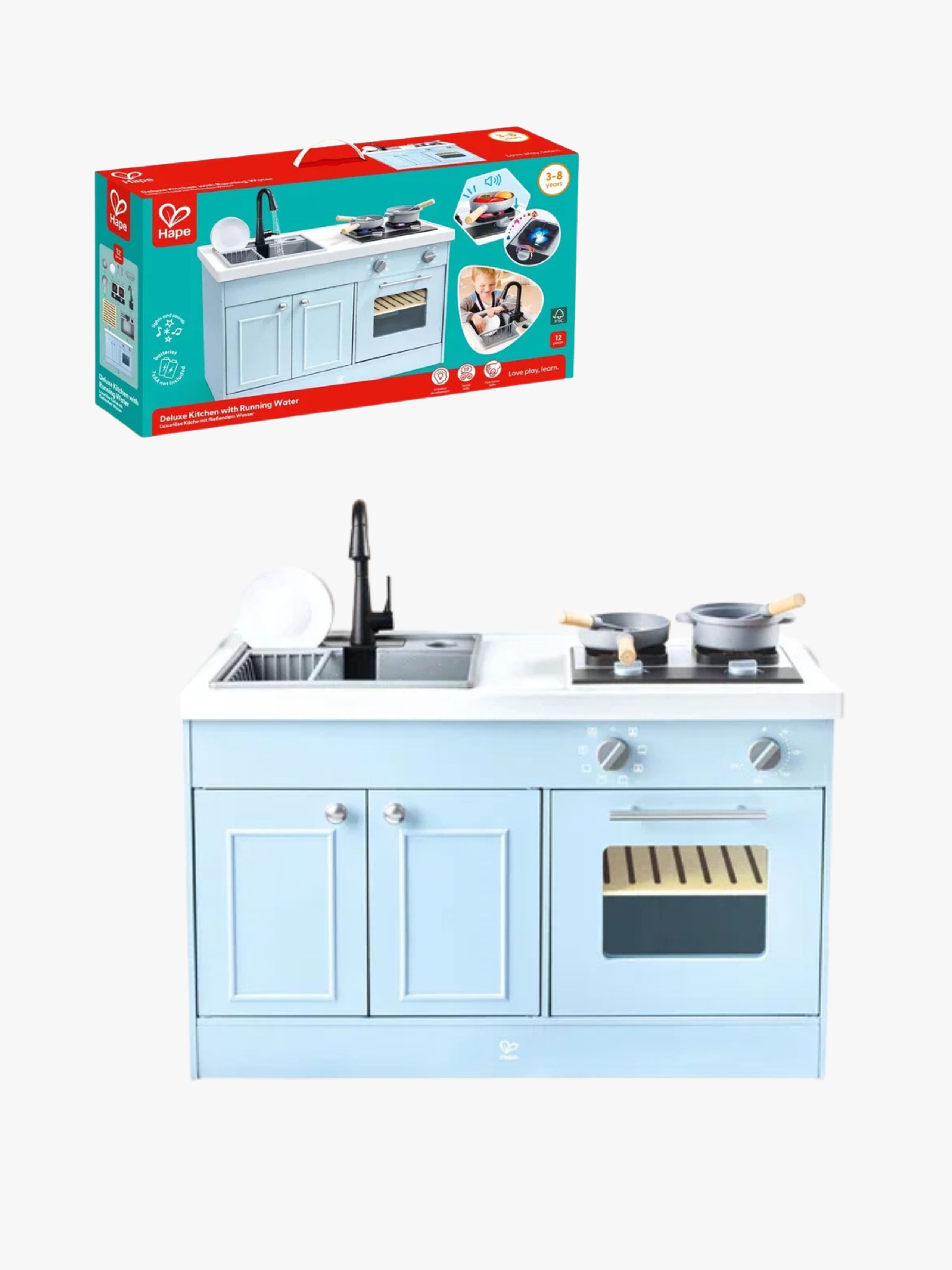 Hape Legekøkken Deluxe, Blå