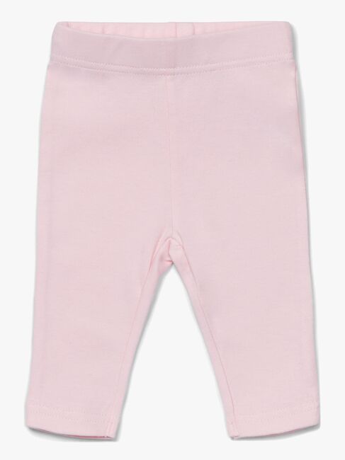 Tiny Treasure Lexi Leggings 2-pak, Pink/Flamingo