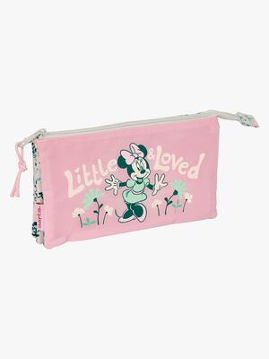 Disney Minnie Mouse Penalhus med 3 Rum, Minty