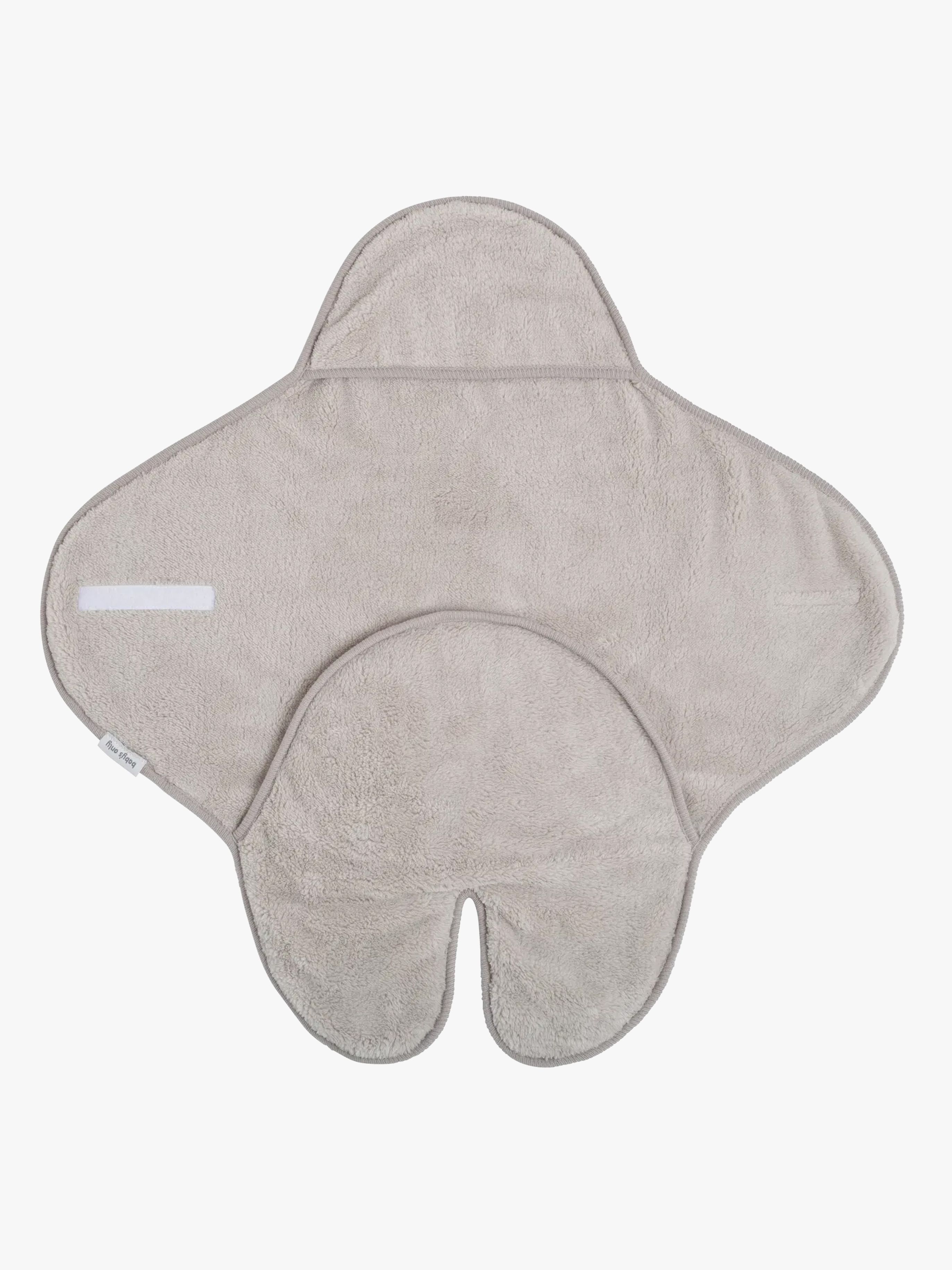 Baby's Only Hooded Baby Tæppe med Fødder Cozy, Urban Taupe