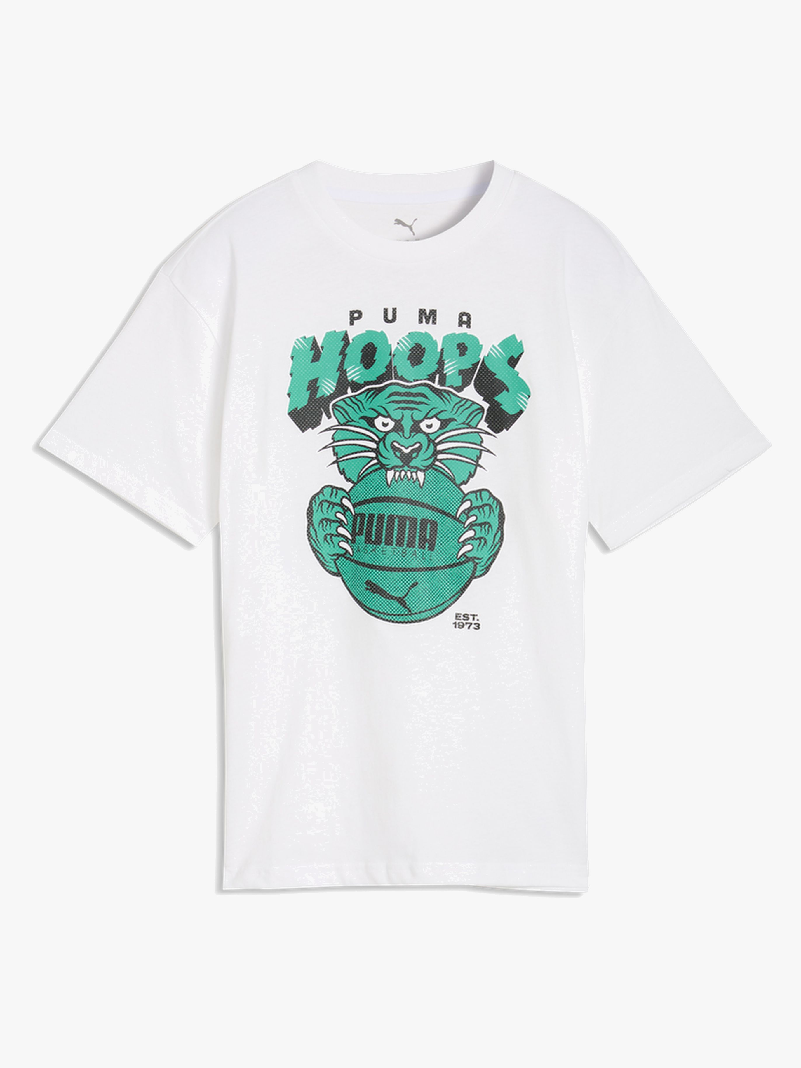 Puma Basketball Flagrant Foul T-shirt, Hvid, 128
