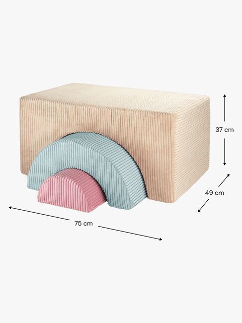 Wigiwama Rainbow Legesæt, Brown Sugar