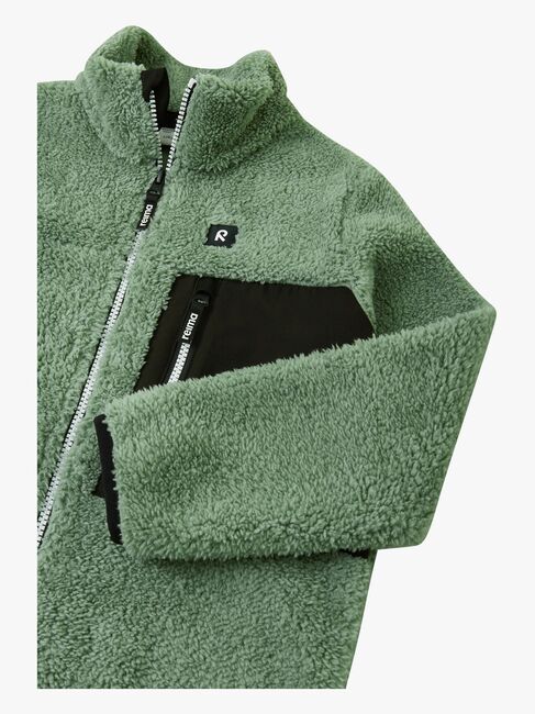 Reima Turilas Fleecetrøje, Green Clay