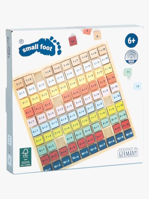 Small Foot Matematiktavle Additionstabel
