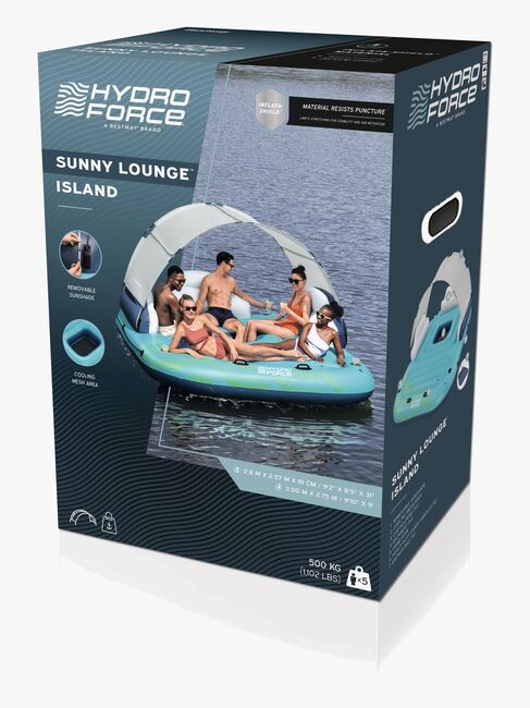 Bestway Hydro-Force Flydelegetøj Sunny Lounge Island