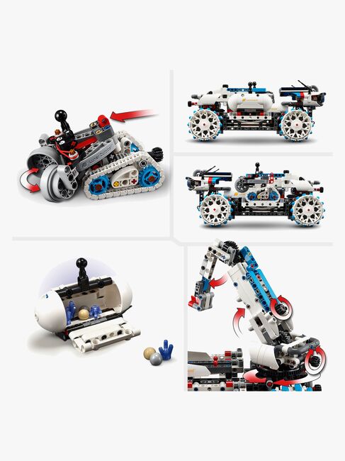 LEGO Technic 42211 Lunar Outpost månerover-rumfartøj