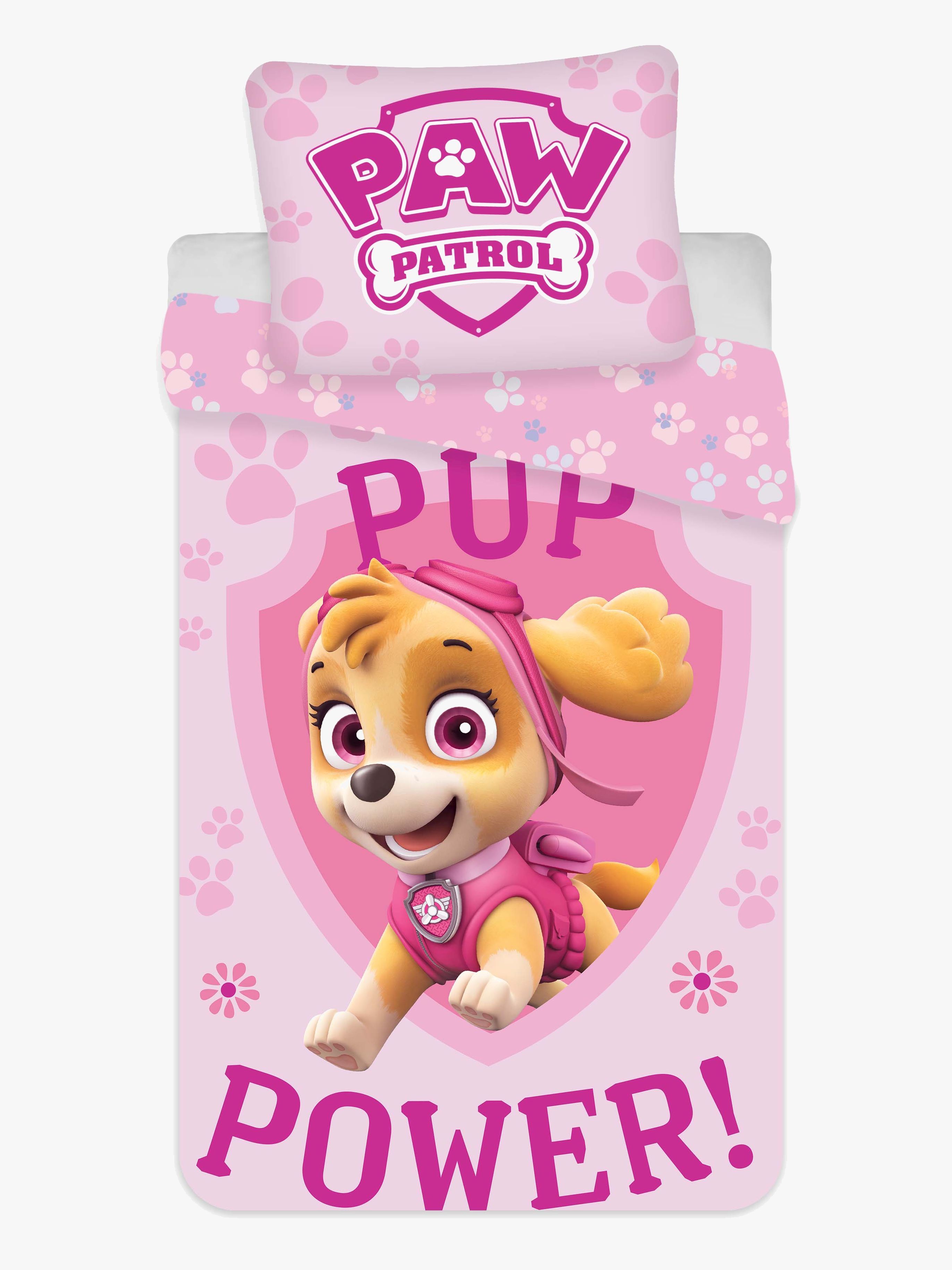 Paw Patrol Sengesæt 150 x 210, Rosa